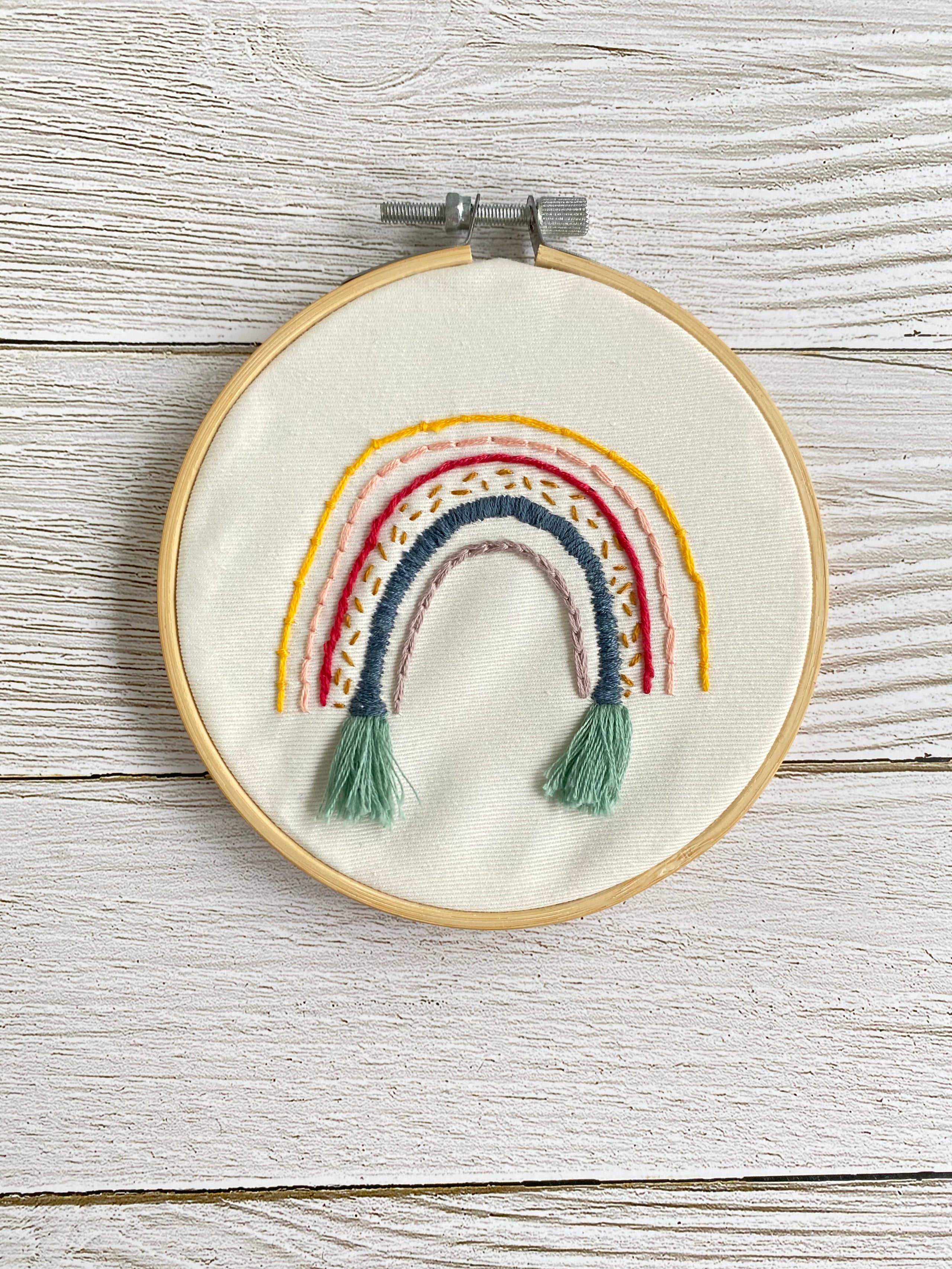 Rainbow Star Embroidery Bra - Playful Promises - Gigi's - Canada